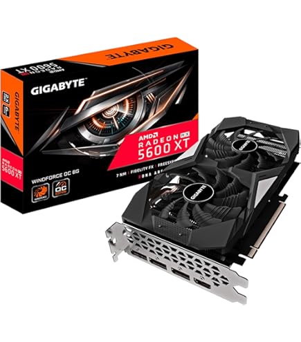 Amazon.com: ASRock Radeon RX 5600 XT Phantom Gaming D3 6G OC